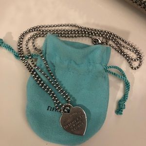 Return to Tiffany Co Heart Tag Necklace